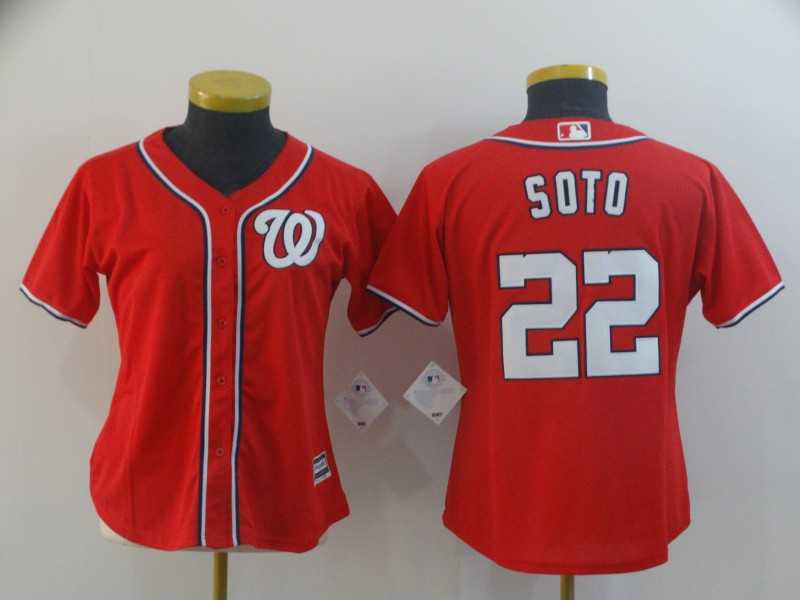 Women Nationals 22 Juan Soto Red Cool Base Jersey,We sell and wholesale Women Nationals 22 Juan Soto Red Cool Base Jersey on line form chian!
